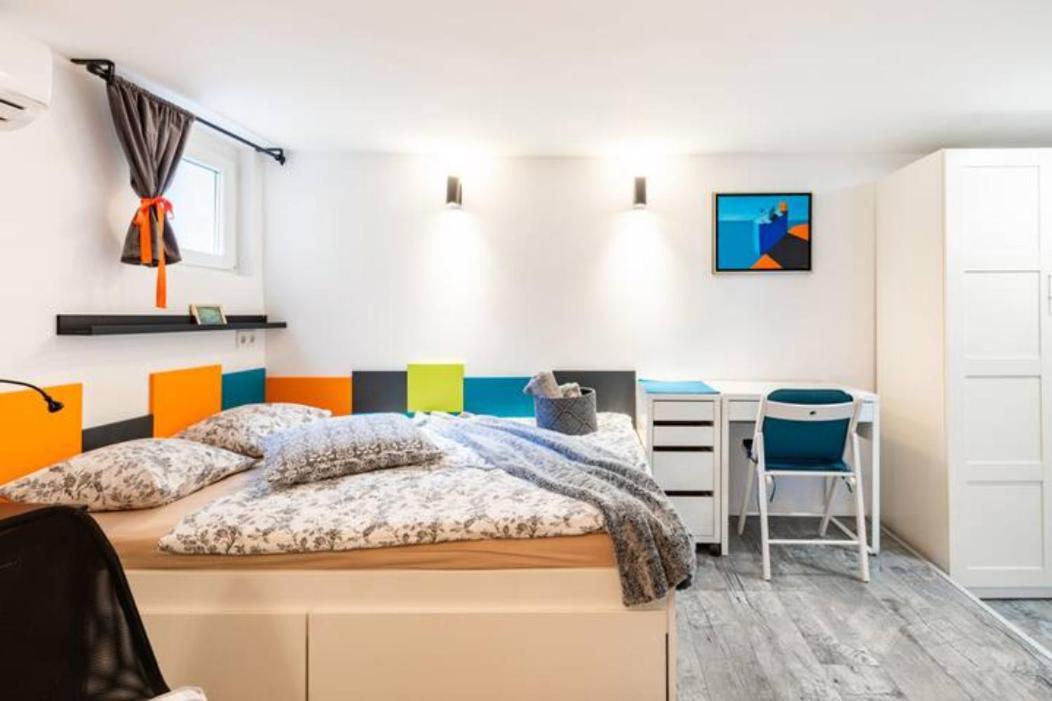 New Studio Apartment Emmy With Free Street Parking Zagreb Dış mekan fotoğraf
